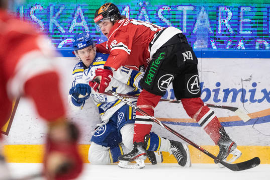 Leksands Martin Karlsson och Örebros Lukas Pilö