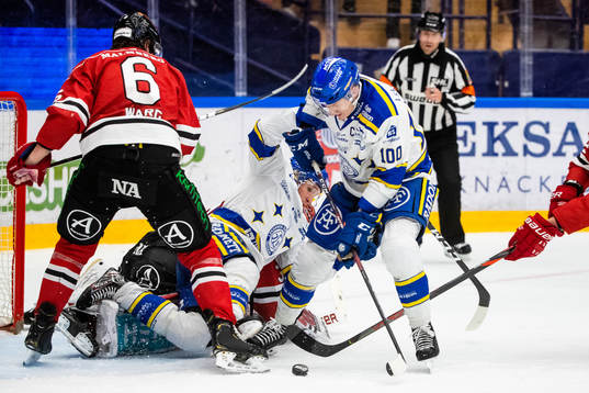 Leksands Martin Karlsson och Fredrik Forsberg oroar