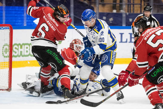 Örebros Gustav Backström och Leksands Martin Karlsson