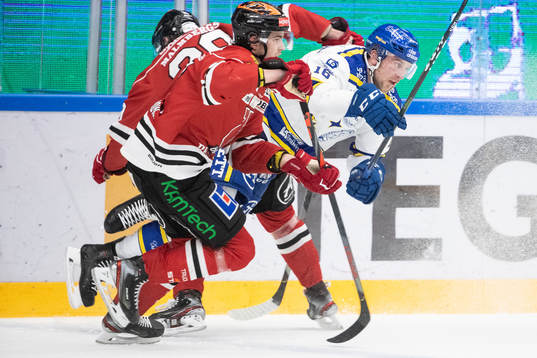Örebros Viktor Lodin och Leksands Daniel Gunnarsson