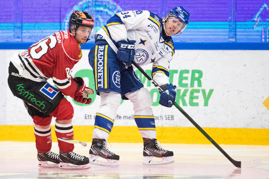 Örebros Mathias Bromé och Leksands Philip Samuelsson