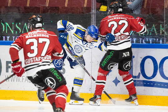 Leksands Martin Karlsson och Örebros Jonathan Andersson
