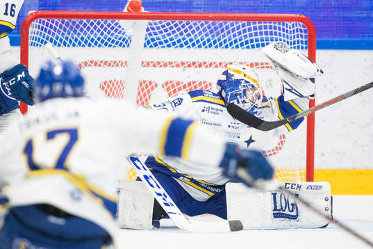 Leksands målvakt Janne Juvonen