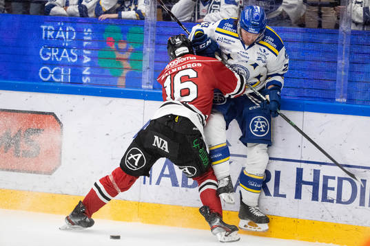 Leksands André Hult och Örebros Lukas Pilö