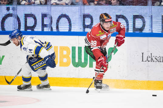 Örebros Joonas Rask och Leksands Oskar Lang