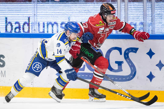 Leksands Oskar Lang och Örebros Viktor Lodin