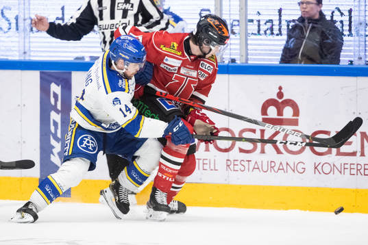 Leksands Oskar Lang och Örebros Viktor Lodin