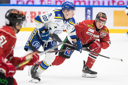 Leksands Martin Karlsson och Örebros Lukas Pilö