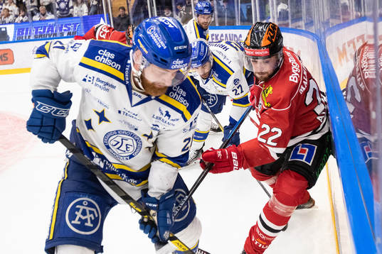Leksands Mattias Ritola och Örebros Jonathan Andersson