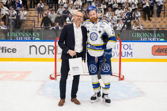 Leksands Mattias Ritola utsedd till matchens lirare
