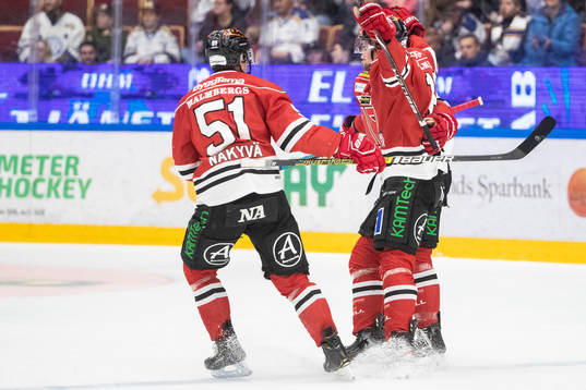 Örebros Lukas Pilö jublar
