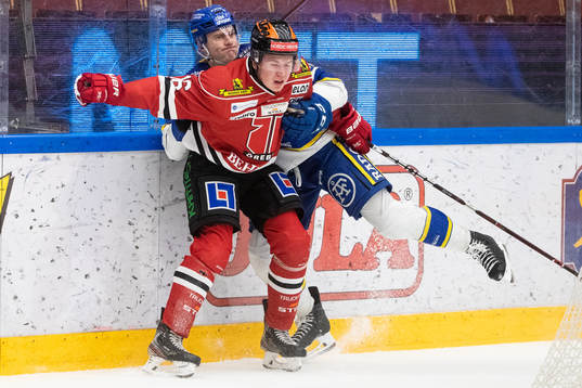 Leksands Martin Karlsson och Örebros Lukas Pilö