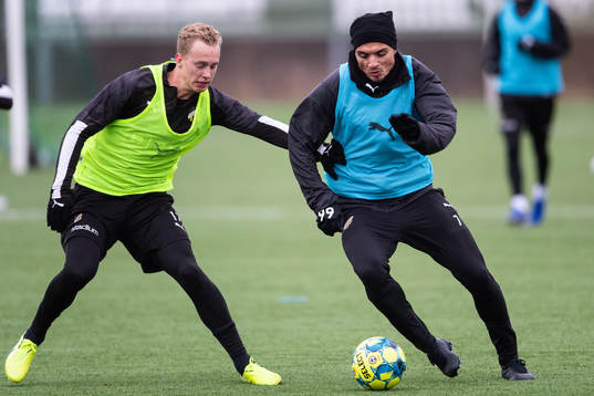 Gustav Berggren och Ahmed Yasin