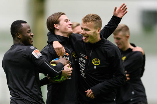 Prince Isaac-Kouame, Simon Olsson och Gustav Henriksson