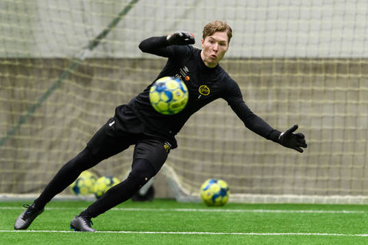 Målvakt Mathias Dyngeland