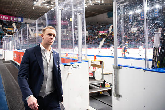 Linköpings tränare Bert Robertsson deppar