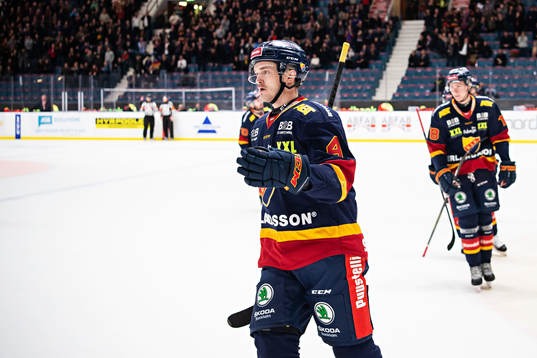 Djurgårdens Marcus Högström jublar