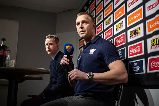 Djurgårdens tränare Robert Ohlsson och Linköpings