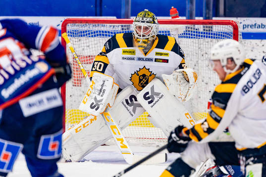 Skellefteås målvakt Gustaf Lindvall
