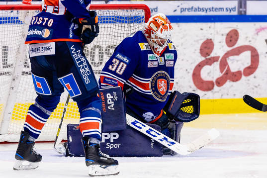 Växjös målvakt Viktor Fasth