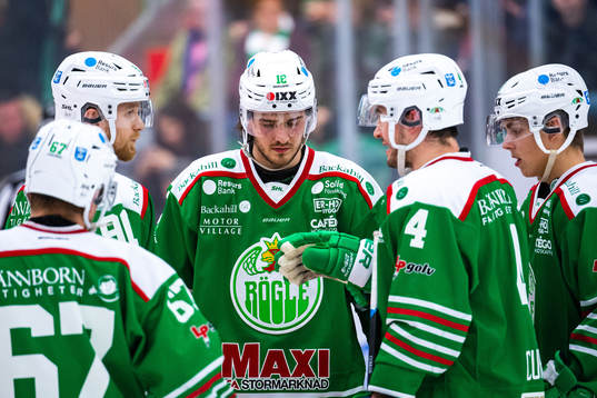 Rögles Ted Brithén, Dennis Everberg och Kodie Curran