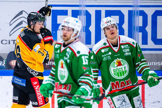 Luleås Emil Larsson jublar