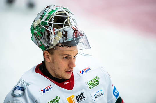 Frölundas målvakt Johan Mattsson