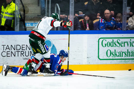 Frölundas Karl Stollery och Oskarshamns Filip Sveningsson