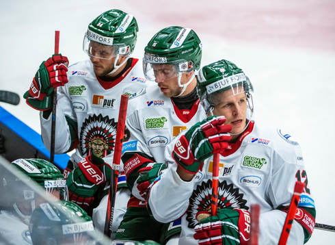 Frölundas spelare deppar