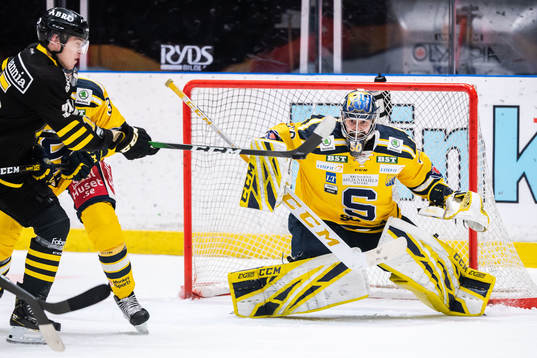 Södertäljes målvakt Alexander Sahlin