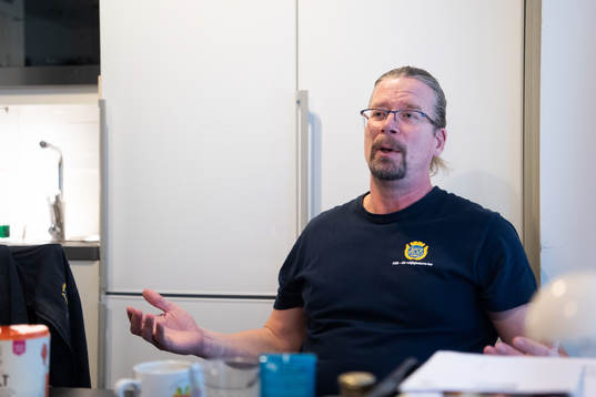 Den före detta fotbollsspelaren Johnny Ekström