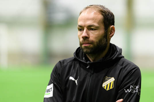 Häckens tränare Andreas Alm