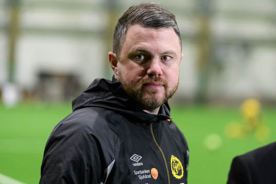 Elfsborgs manager Jimmy Thelin