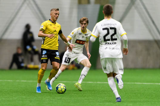 Elfsborgs Jesper Karlsson och Häckens Jakob Hedenquist