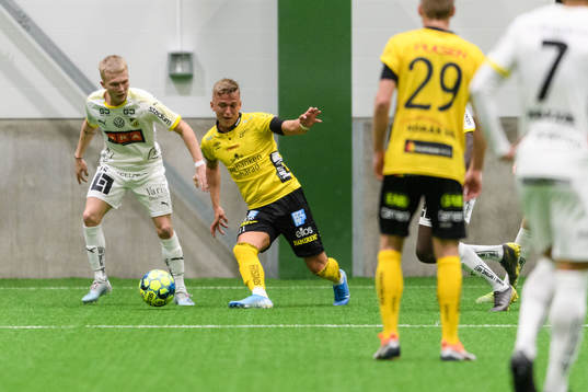 Häckens Marcus Bärkroth och Elfsborgs Jesper Karlsson