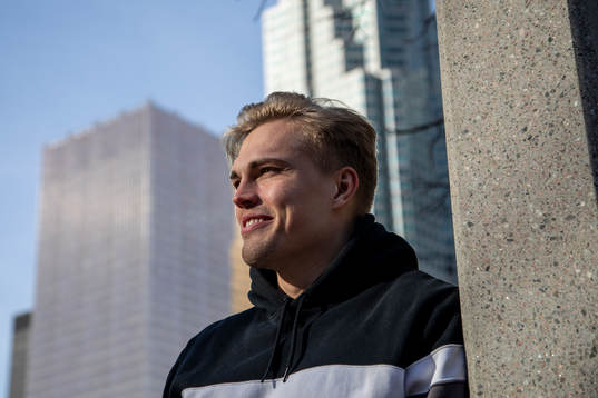 Andreas Johnsson of Toronto Maple Leafs