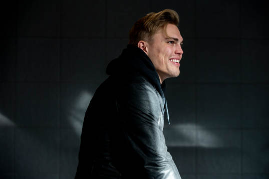 Andreas Johnsson of Toronto Maple Leafs