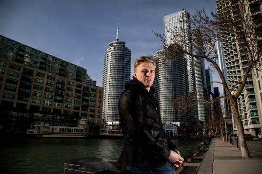 Andreas Johnsson of Toronto Maple Leafs