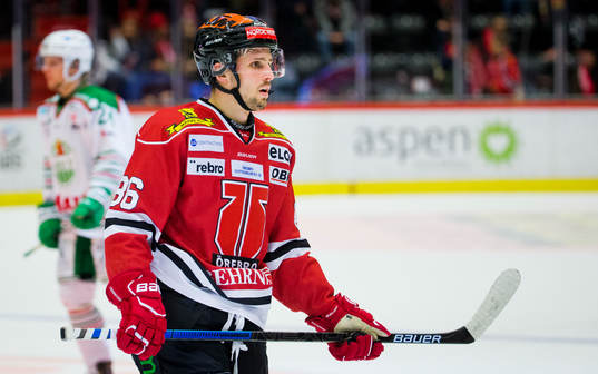 Örebros Mathias Bromé deppar