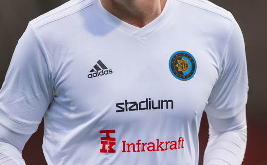 Karlstads logotyp på en matchtröja