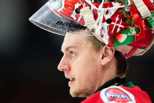 Frölundas målvakt Johan Mattsson