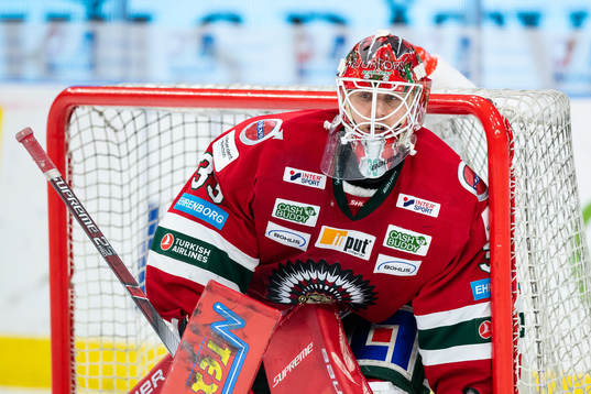 Frölundas målvakt Johan Mattsson