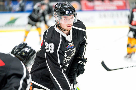 Skellefteås Jesper Frödén i IFK Arvidsjaurs dräkt