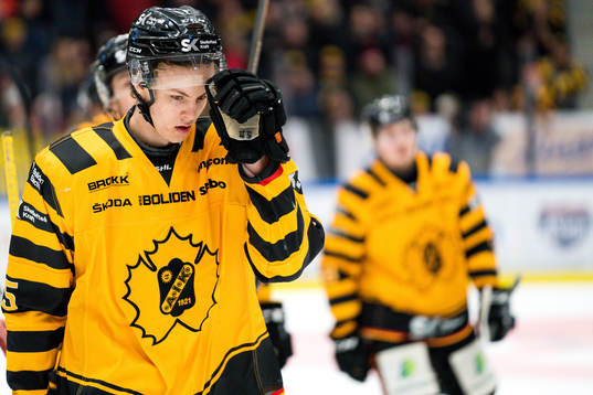 Skellefteås Philip Broberg deppar