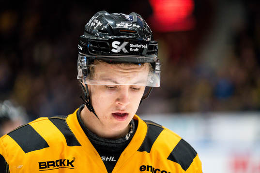 Skellefteås Philip Broberg deppar