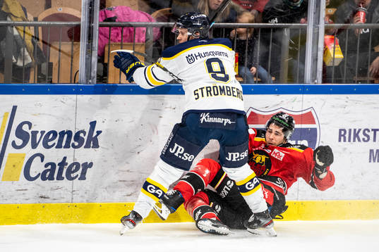 s Didrik Strömberg och Luleås Konstantin Komarek