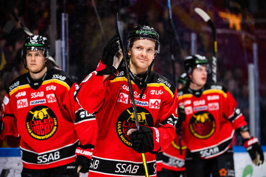 Luleås Einar Emanuelsson jublar