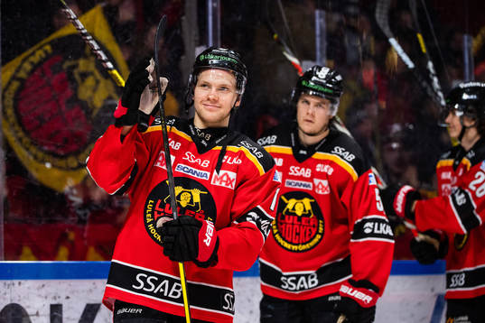 Luleås Einar Emanuelsson jublar