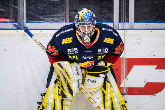 Djurgårdens målvakt Alexander Sahlin