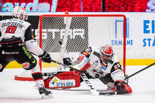 Malmö Redhawks målvakt Oscar Alsenfelt